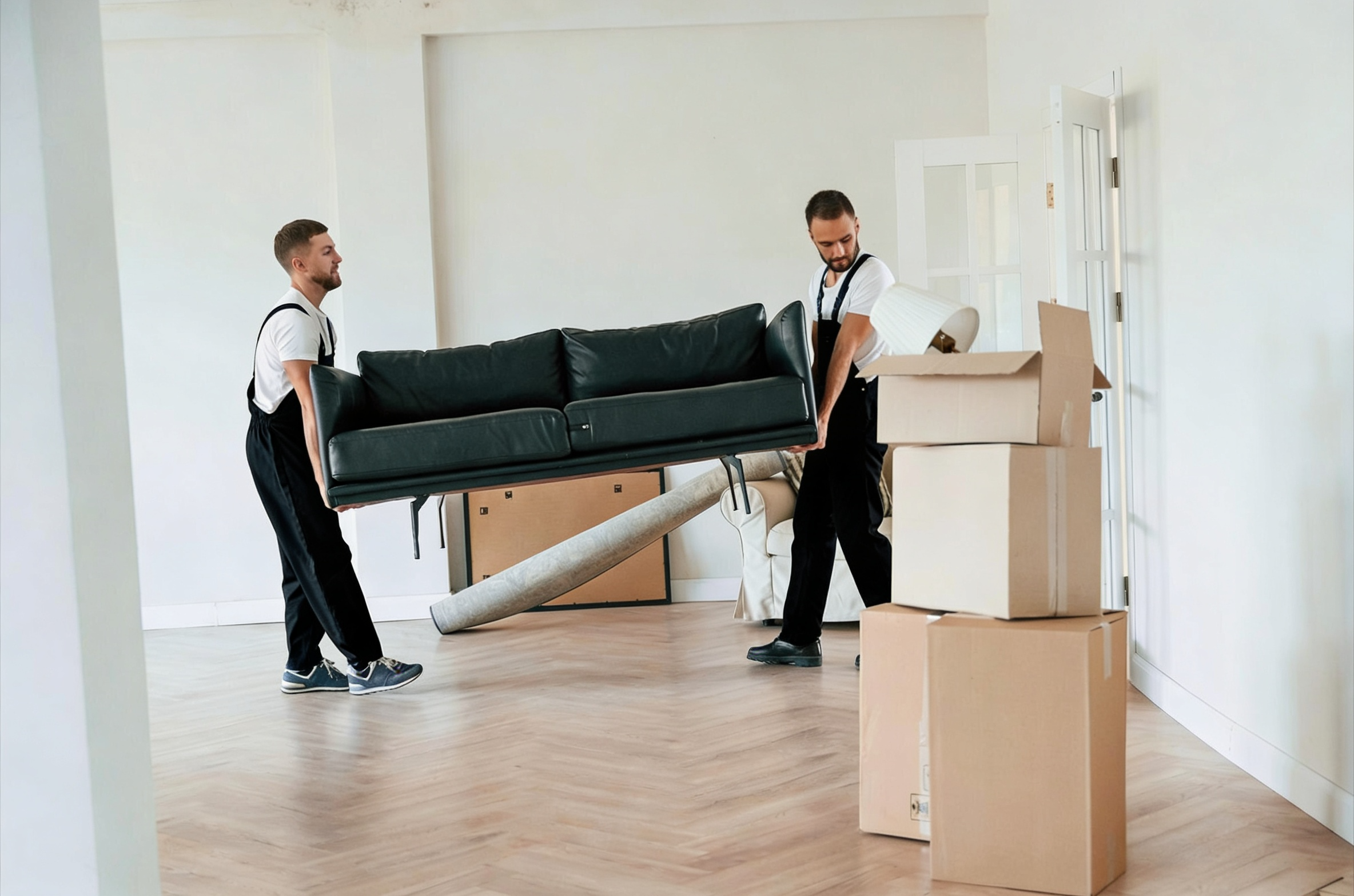 Furniture moving service inner image showing movers carrying a table – Easy Best Move