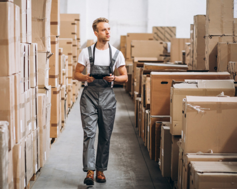 Storage solution services inner image showing secure storage facility with surveillance cameras – Easy Best Move